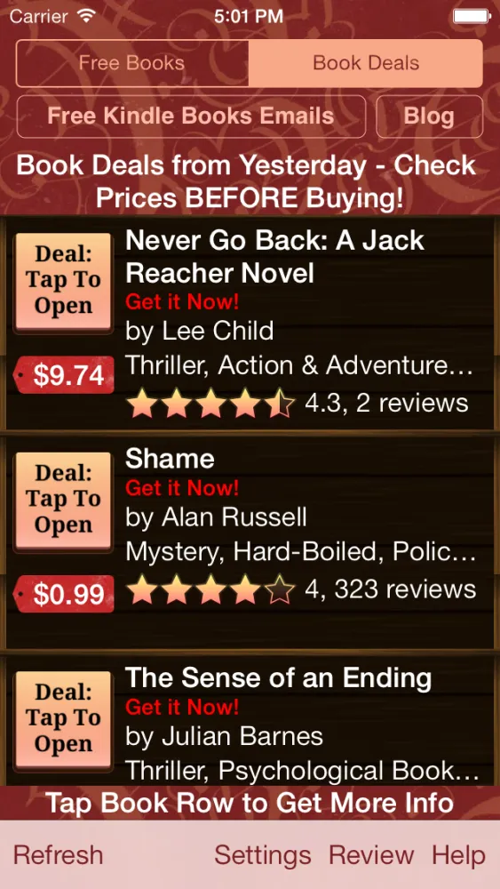 Free Books & Deals for Kindle Screenshots