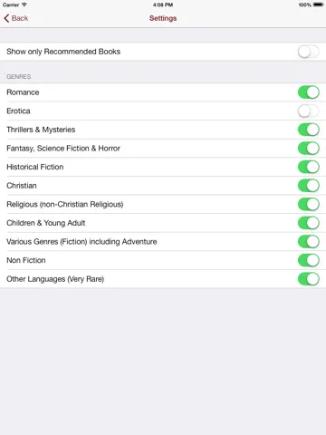 Free Books for Kindle UK iPad  স্ক্রিনশট