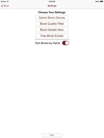 Free Books for Nook, Free Books for Nook HD iPad Screenshots