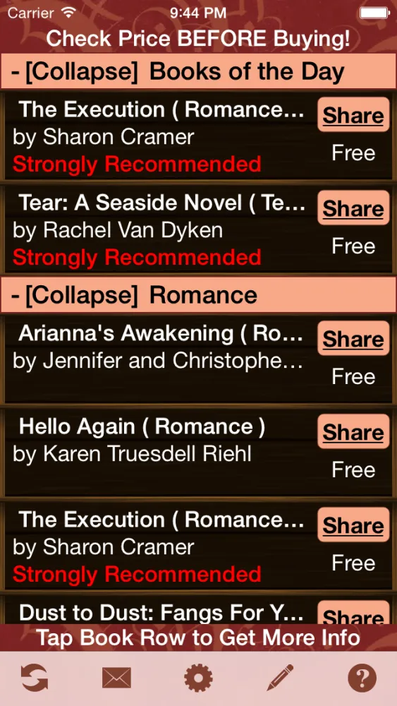 Free Books for Nook, Free Books for Nook HD Screenshots