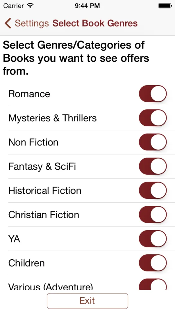 Free Books for Nook, Free Books for Nook HD Screenshots