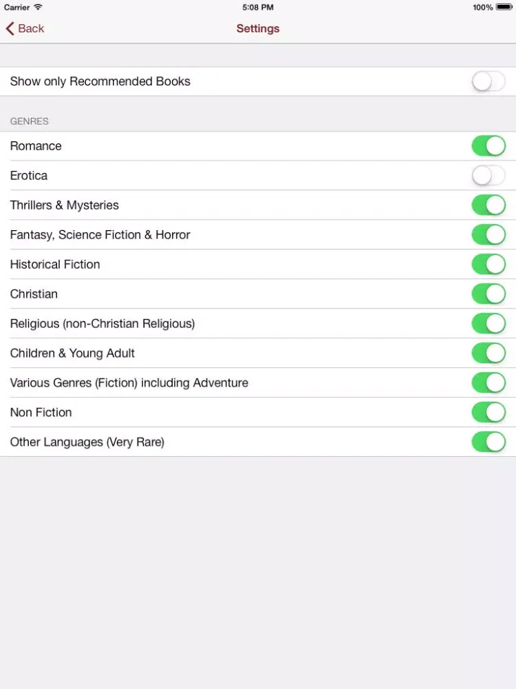 Books of the Day iPad  Ekran Görüntüleri
