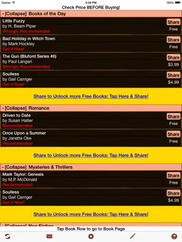 Books for iBooks, Free Books & Book Deals for iBooks iPad  Screenshots