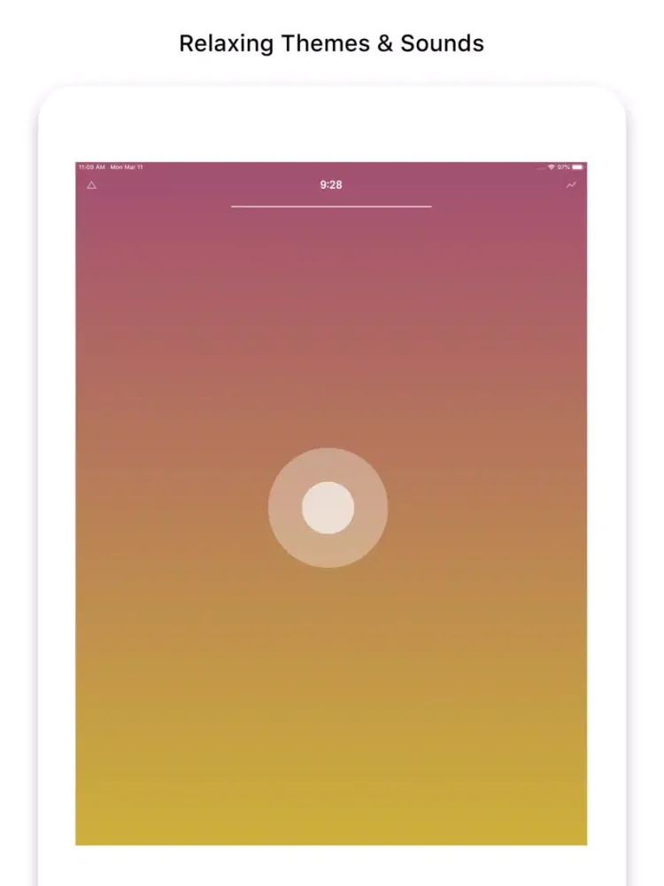 10 Minute Meditation iPad  Screenshots