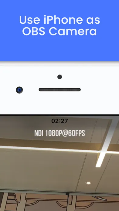 Ảnh chụp màn hình của AnyCamera - Camera for OBS