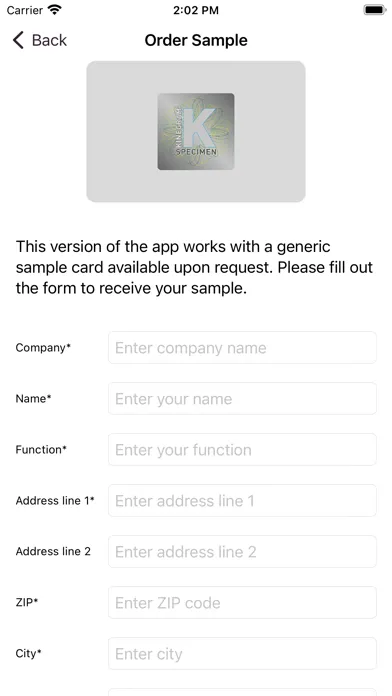 KINEGRAM® OPA PROVE应用截图