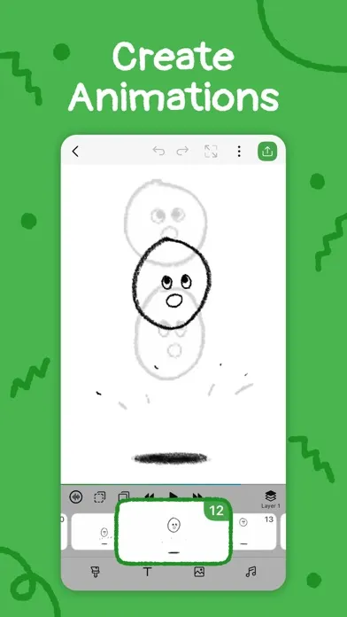 Ảnh chụp màn hình của AniToon: Draw, Animate & Edit