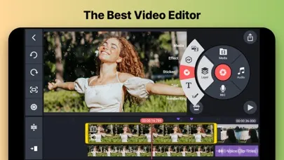 Zrzuty ekranu KineMaster-Video Editor&Maker