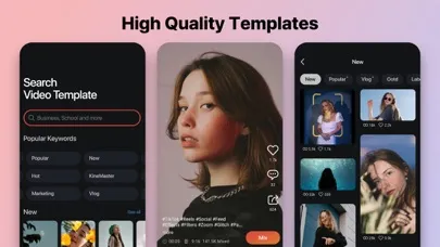 Zrzuty ekranu KineMaster-Video Editor&Maker