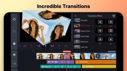 Zrzuty ekranu KineMaster-Video Editor&Maker