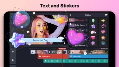 Zrzuty ekranu KineMaster-Video Editor&Maker
