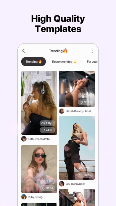Spring - Video Editor App 스크린샷
