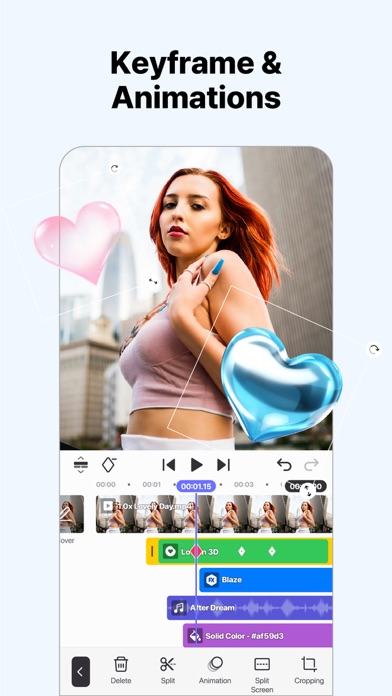 Spring - Video Editor App 스크린샷