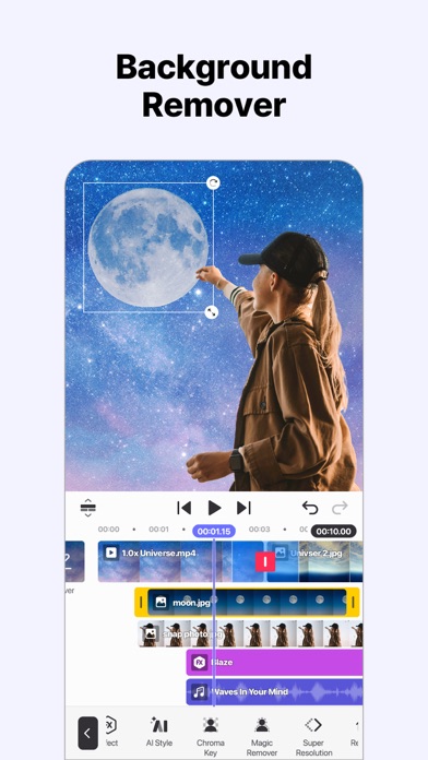 Spring - Video Editor App 스크린샷