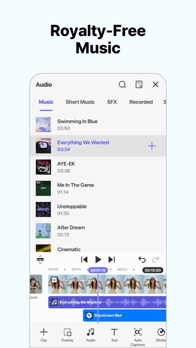 Spring - Video Editor App 스크린샷