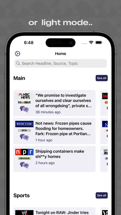Fark® Not News Reader スクリーンショット