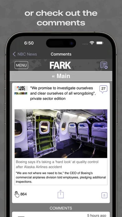 Fark® Not News Reader スクリーンショット
