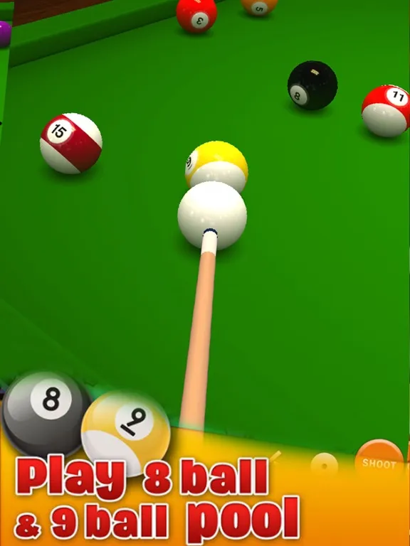 Cue Master 8 Pool Ball Free iPad 應用截圖
