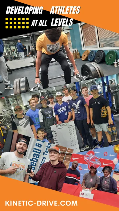 Capturas de tela do Kinetic Drive Training