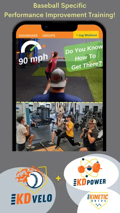 Capturas de tela do Kinetic Drive Training