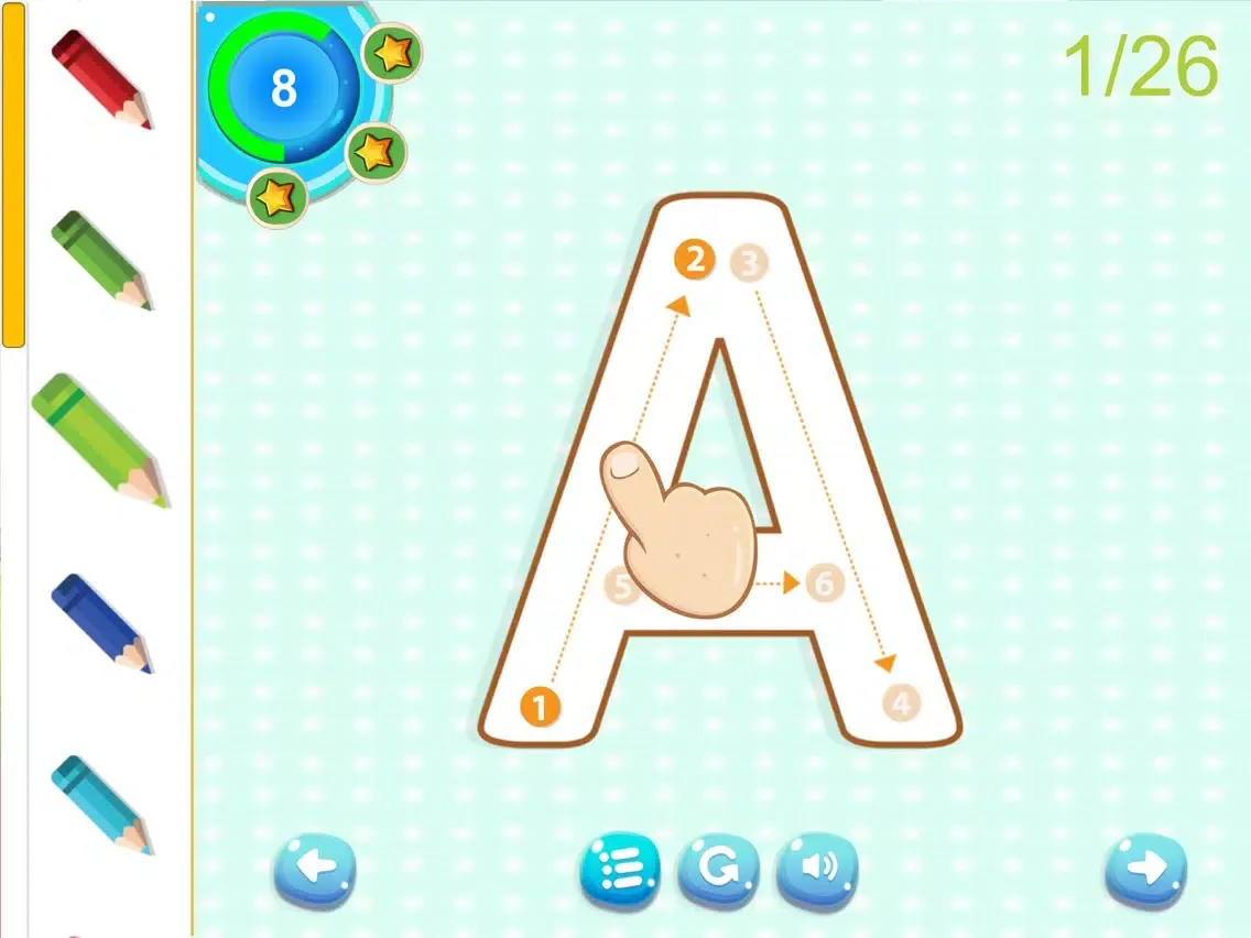 Capturas de pantalla de ABCD COLORING iPad 
