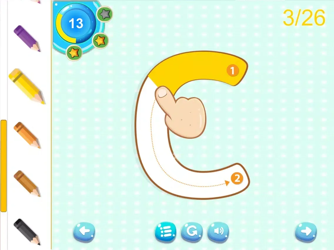 Capturas de pantalla de ABCD COLORING iPad 