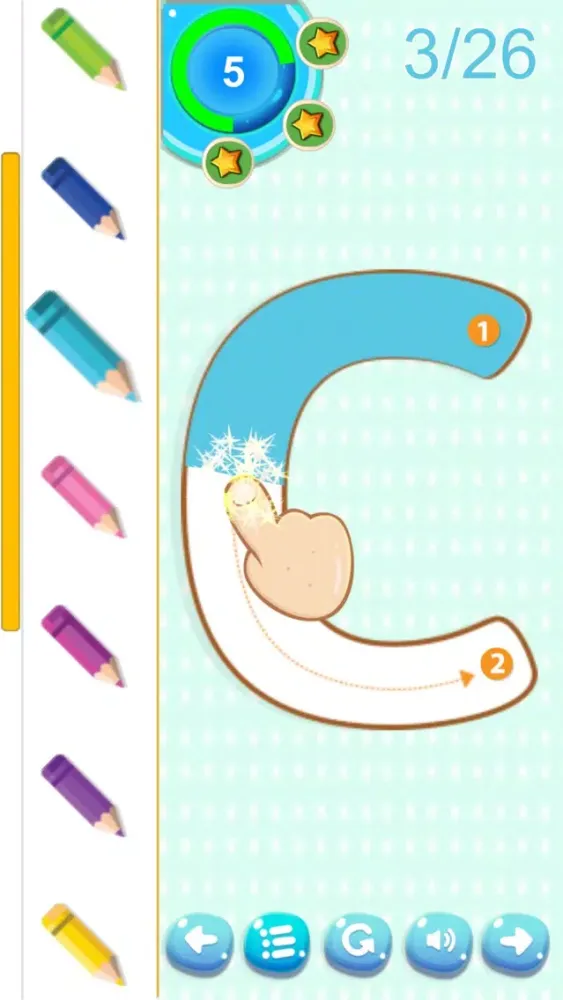 Capturas de pantalla de ABCD COLORING