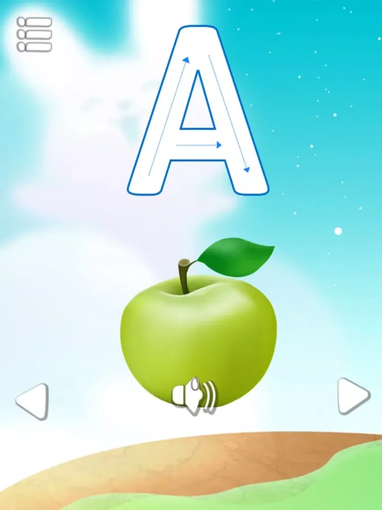 ภาพหน้าจอของ ABC Reading Learning Book iPad 