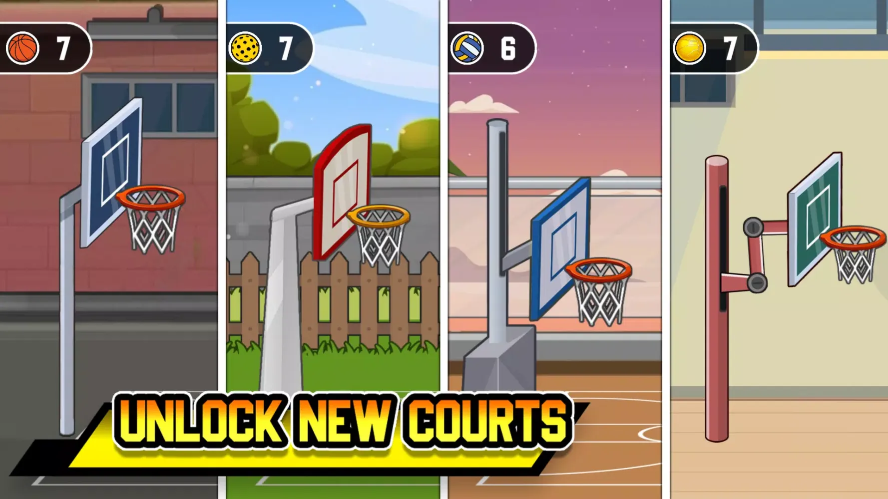 King of Basketball Shooting Ekran Görüntüleri