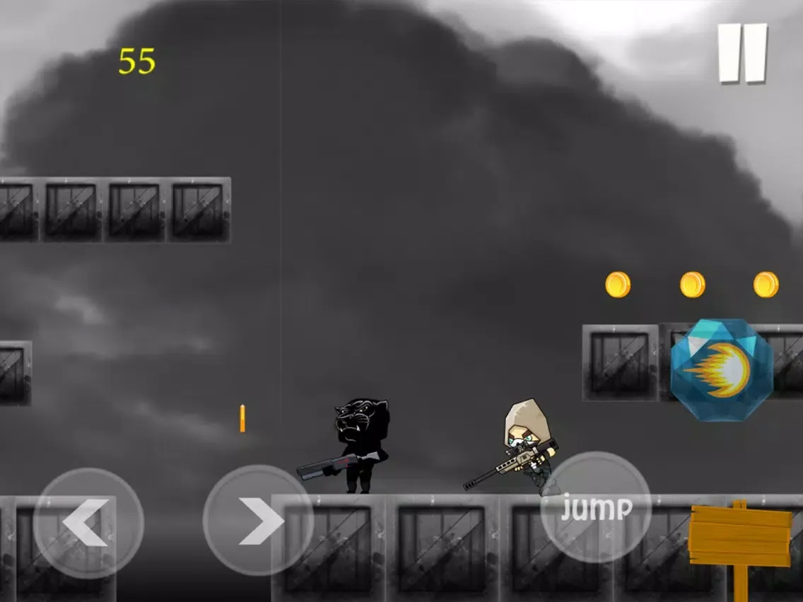 صور Black Panther Runner Shooter iPad 