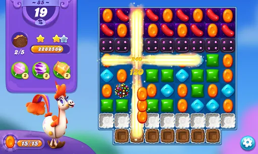 Ảnh chụp màn hình của Candy Crush Friends Saga