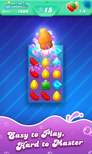 Screenshot di Candy Crush Soda Saga