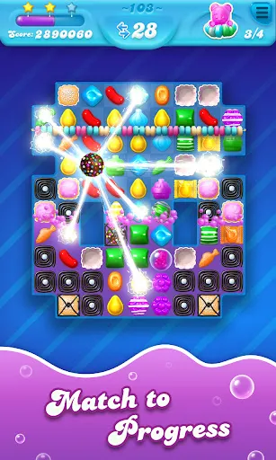 Screenshot di Candy Crush Soda Saga