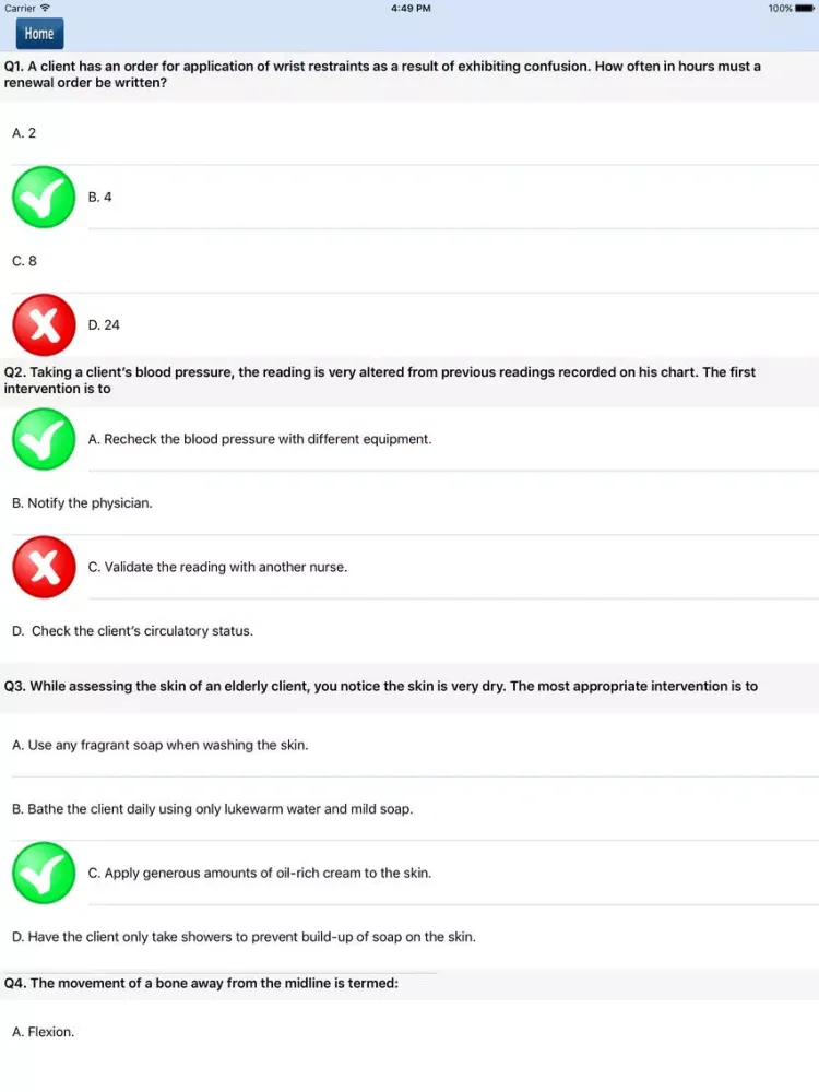 Ảnh chụp màn hình của Clinical Nursing Skills Free iPad 
