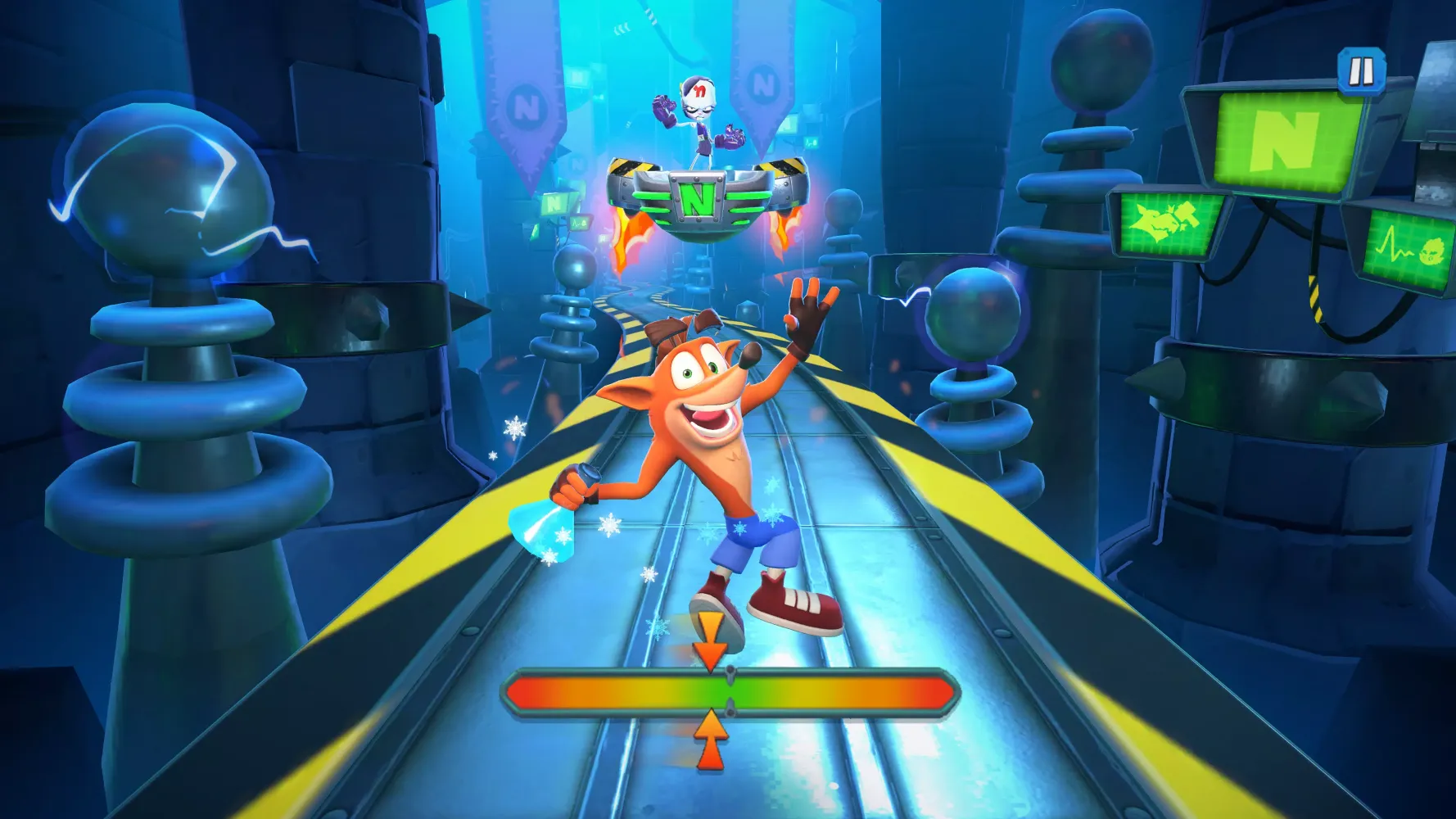 ภาพหน้าจอของ CrashOntheRun!