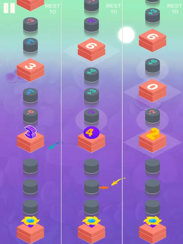 Math Hopper-数字跳跃 iPad  Screenshots