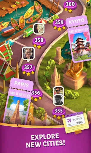 Tangkapan skrin Diamond Diaries Saga