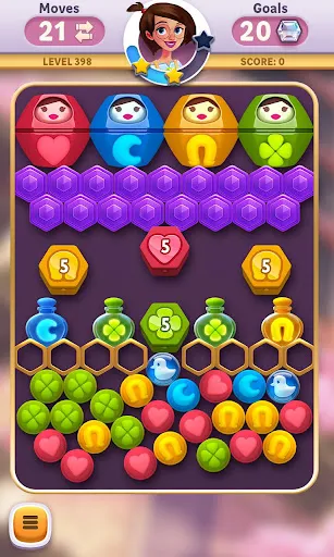 Tangkapan skrin Diamond Diaries Saga