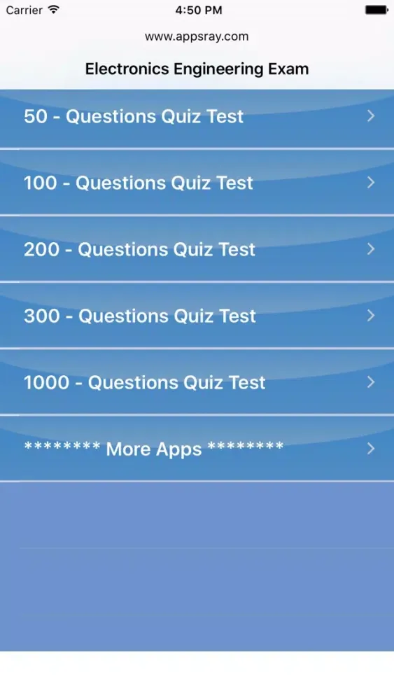 Electronics Engineering Test应用截图