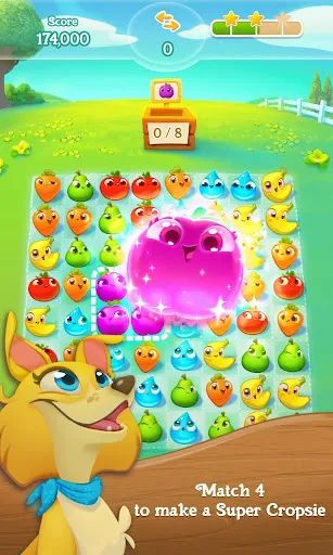 Screenshot di Farm Heroes Super Saga