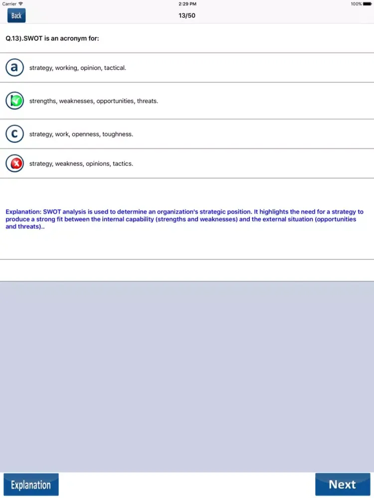 Ảnh chụp màn hình của Integrated Marketing Communications Pro iPad 