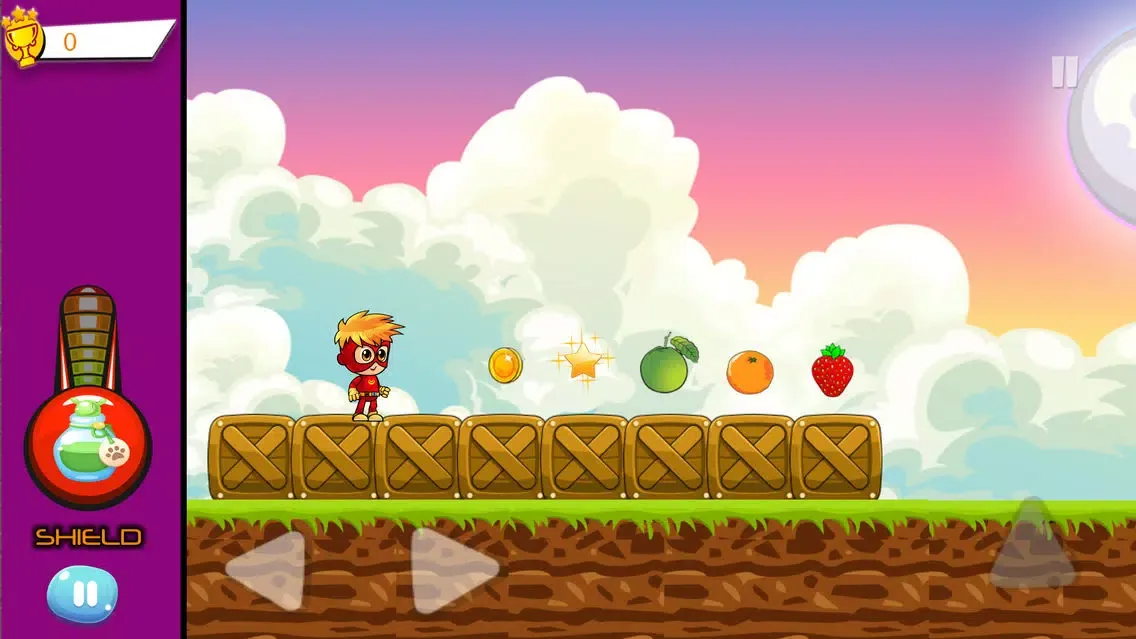 Jet Boy Run Fruit Screenshots