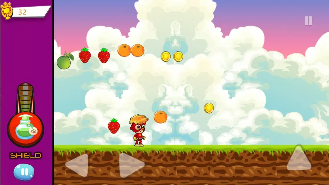 Jet Boy Run Fruit Screenshots