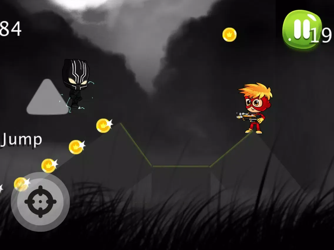 Little Black Panther Runner iPad  स्क्रीनशॉट