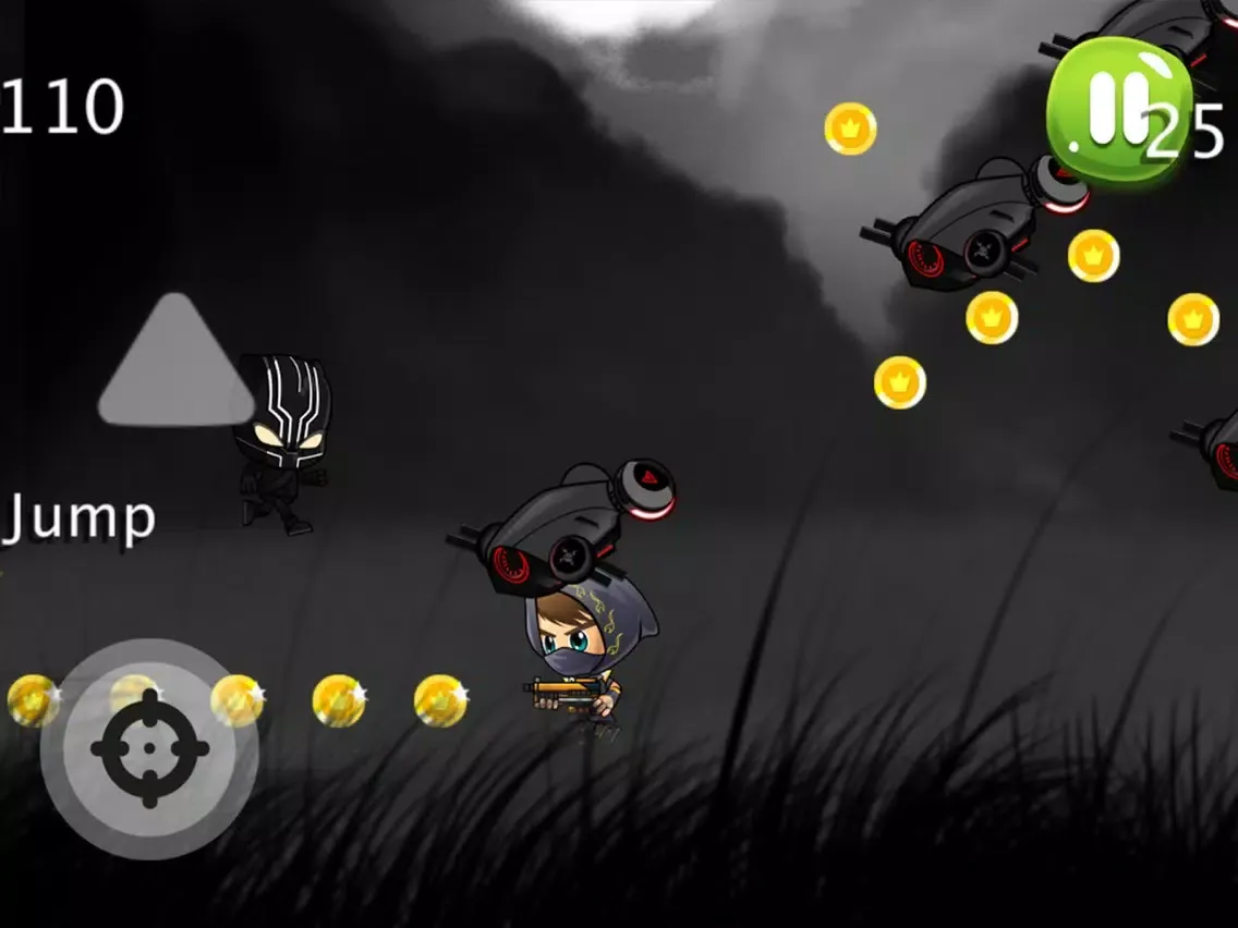 Little Black Panther Runner iPad  स्क्रीनशॉट