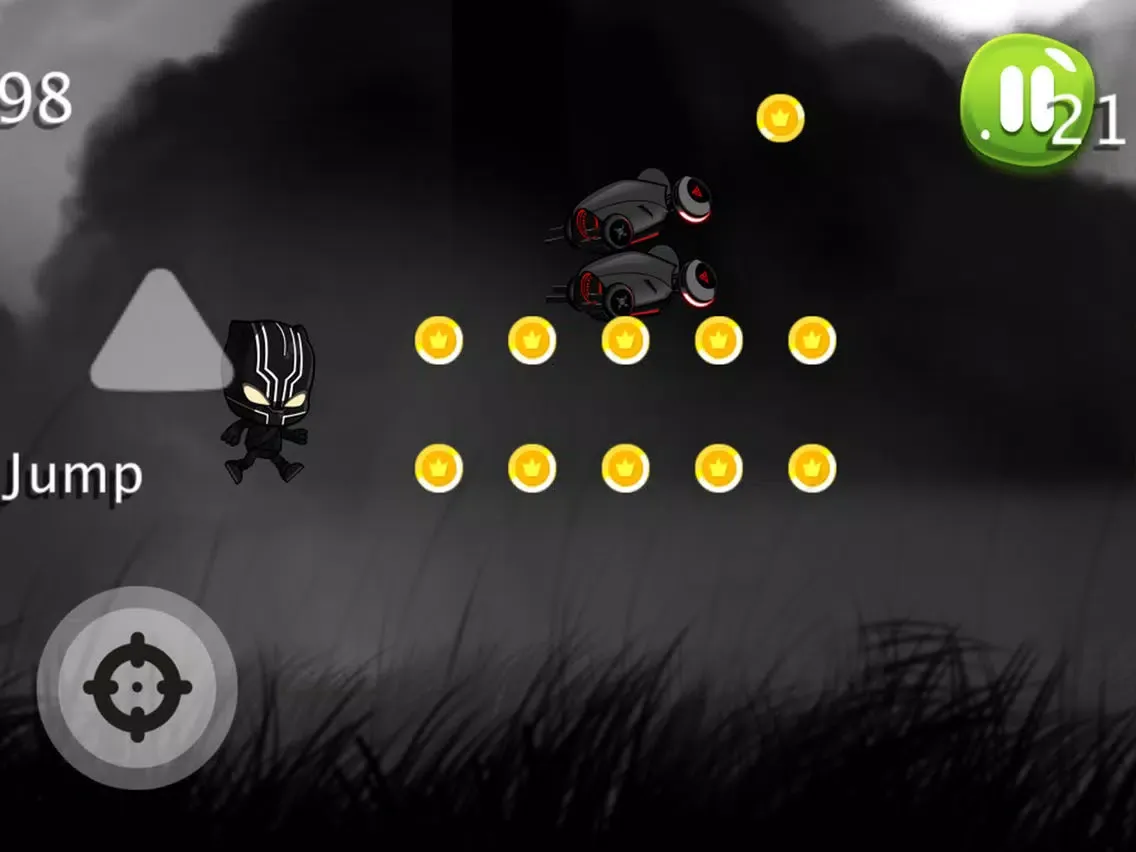Little Black Panther Runner iPad  स्क्रीनशॉट