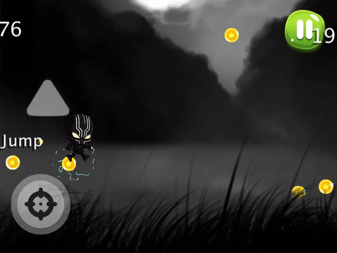 Little Black Panther Runner iPad  स्क्रीनशॉट