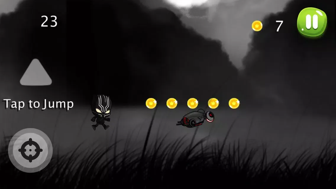 Little Black Panther Runner स्क्रीनशॉट