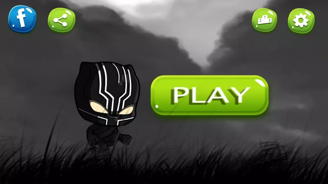 Little Black Panther Runner स्क्रीनशॉट