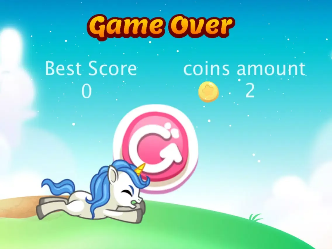 Little Dash Unicorn iPad  स्क्रीनशॉट